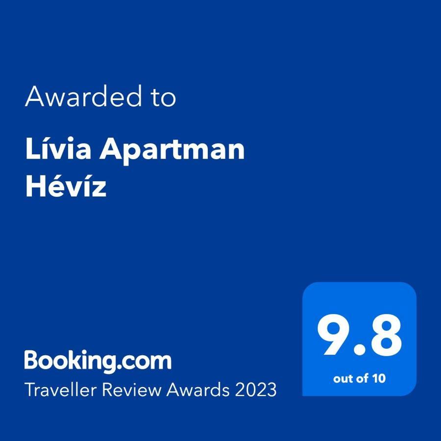 Livia Apartman Hévíz Exterior foto
